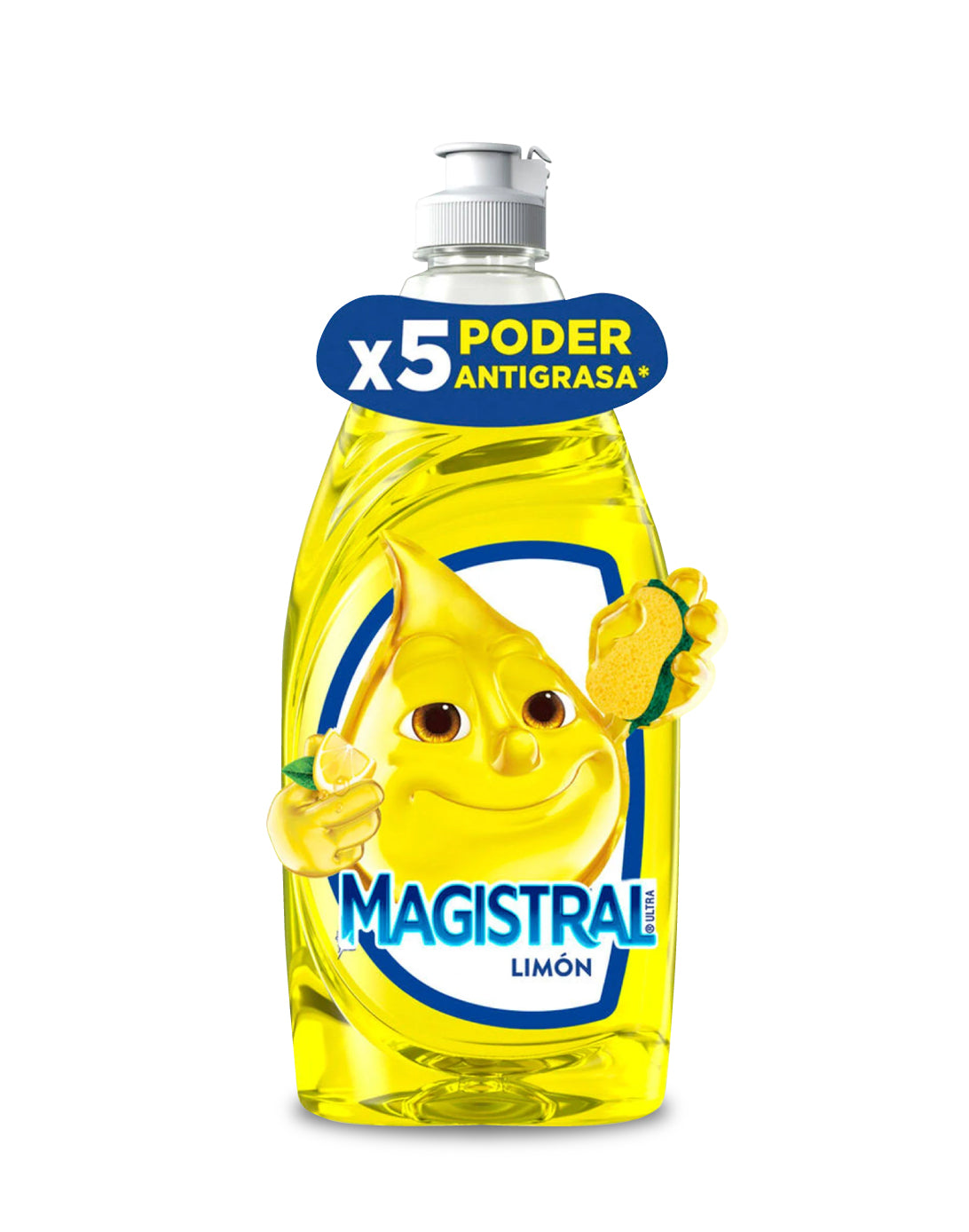 Magistral Lavaloza Ultra Desengrasante Limón 500 cc - Puntolimpieza